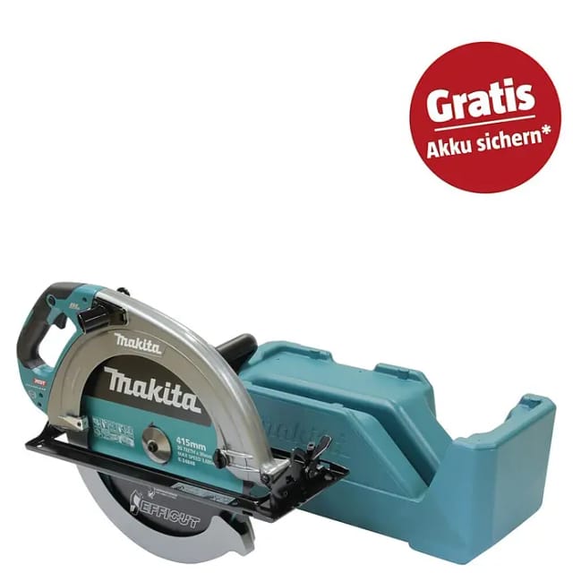 Makita - Akku-Handkreissäge 40 v xgt, HS013GZ, incl. Zubehör, Karton