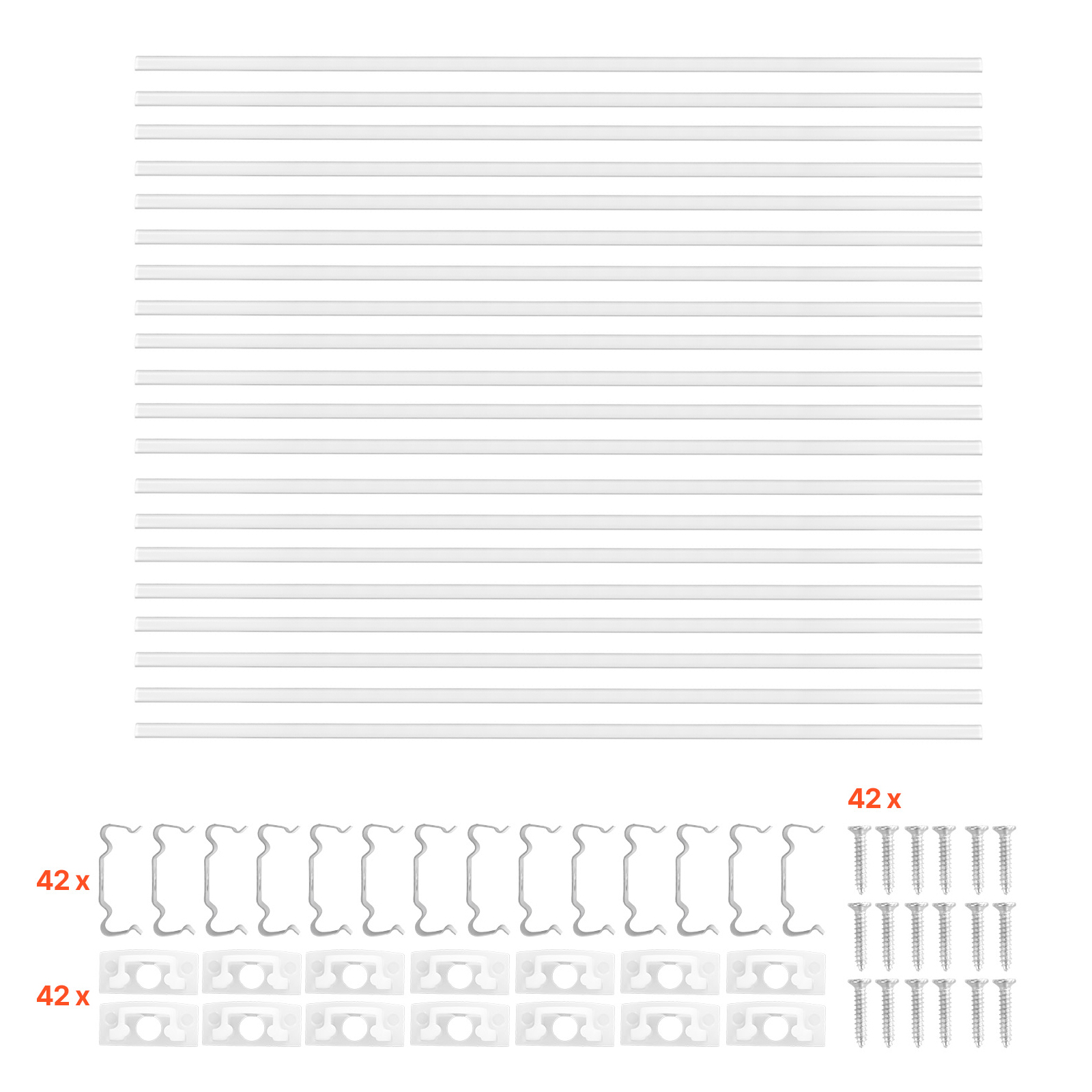 Mophorn Led-profil 20er-set 1 M, Aluminiumprofile Mit Matter Abdeckung, Endkappen & Befestigungsclips, Kanäle, Diffusor Für Led-streifen, Perfekt Für Unterbau-arbeitsflächen, V-form