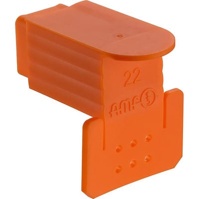 AMF Seitliche Abdeckung für T-Nuten 6486AO 16mm