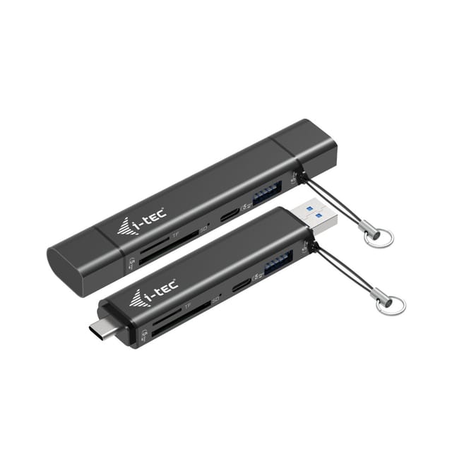 I-tec Usb-c/usb-a Dongle Sd, Tf And 2x Usb (1x Usb-a, 1x Usb-c)