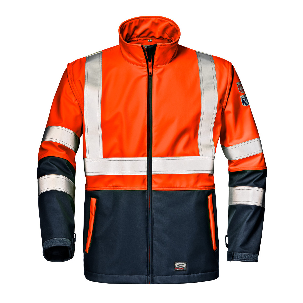 Neri Safety Jacke Gallup Orange/blau M