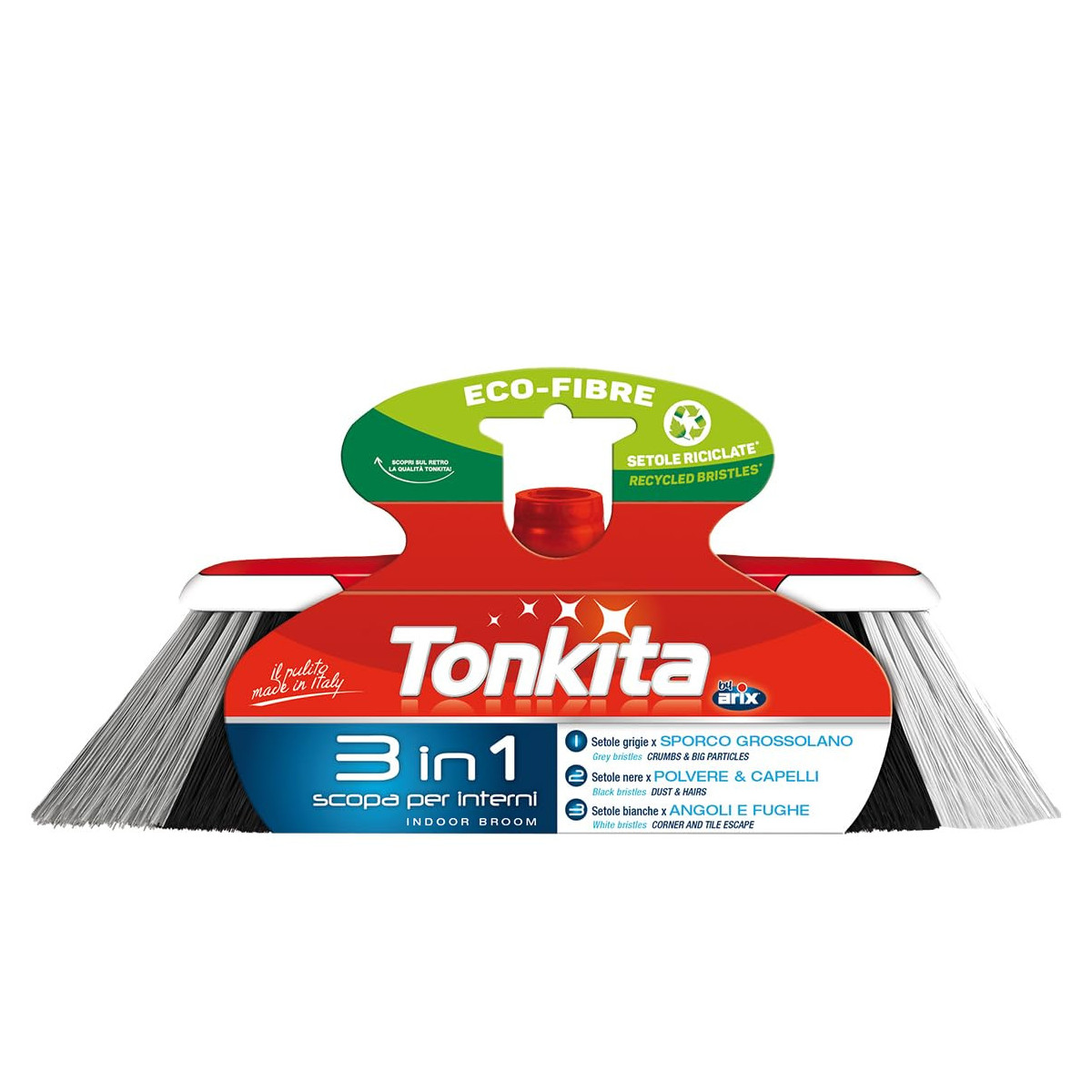 Tonkita Innenbesen 3 In 1 B-injection Mit Recycelten Borsten Ohne Stiel