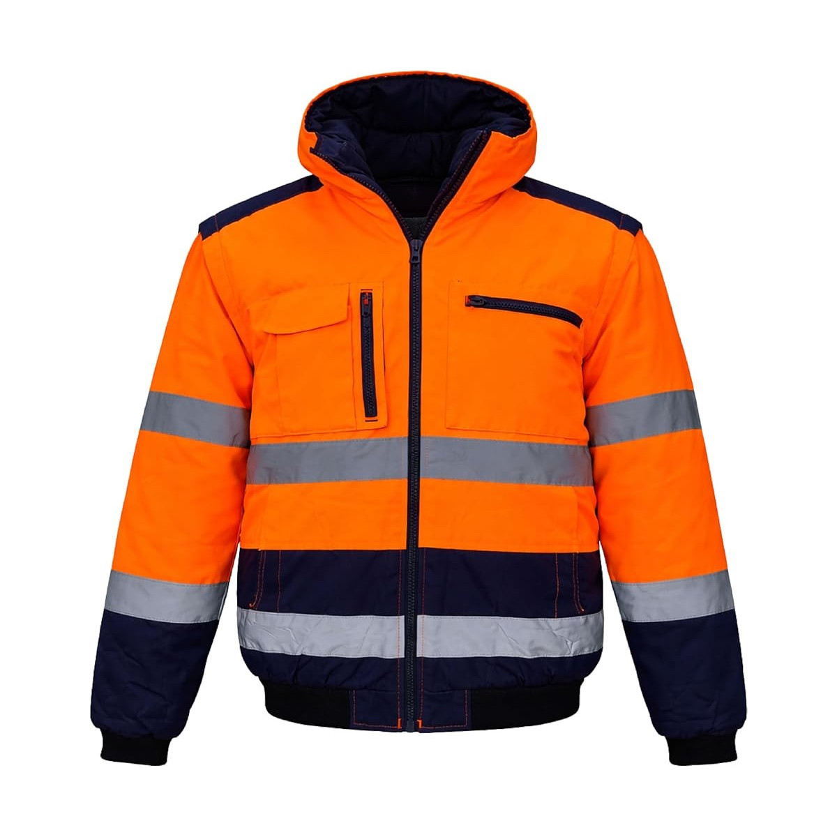 Neri Safety Jacke Gallup Orange/blau 4xl