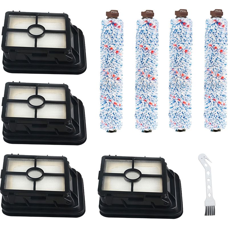 3-in-1-zubehörset Für Bissell Crosswave: 4 Rotierende Bürsten Und 4 Ersatzfilter Für Bissell Crosswave, Kompatibel Mit Den Bissell Crosswave Staubsaugern Der Serien 1785 Und 2306