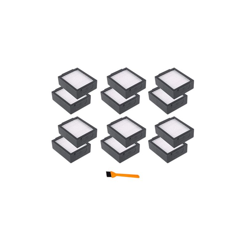Packung Mit 12 Ersatz-hepa-filtern Für Irobot Roomba Staubsauger E5 E5154 E6 I7 I7+ I7156 I1 I3 I4 I8 (außer Combo J7+)
