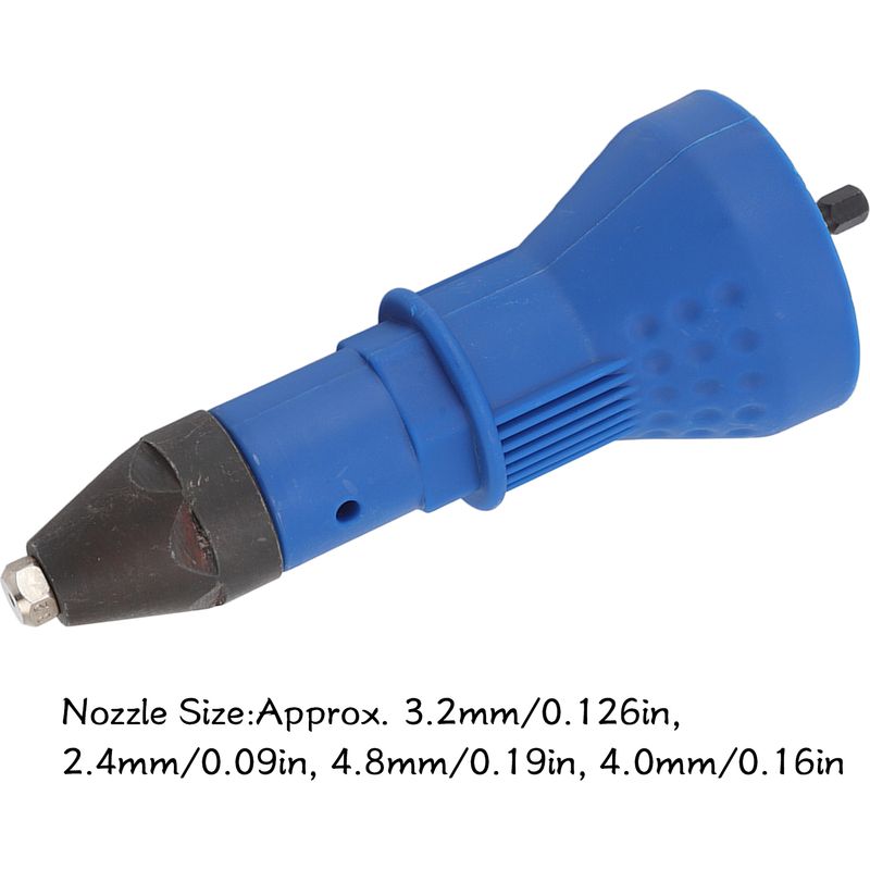 155-mm-nietadapter, Abs-bohrmaschinenaufsatz, Elektrowerkzeug Für Heimwerker, Renovierungen Und Holzbearbeitung