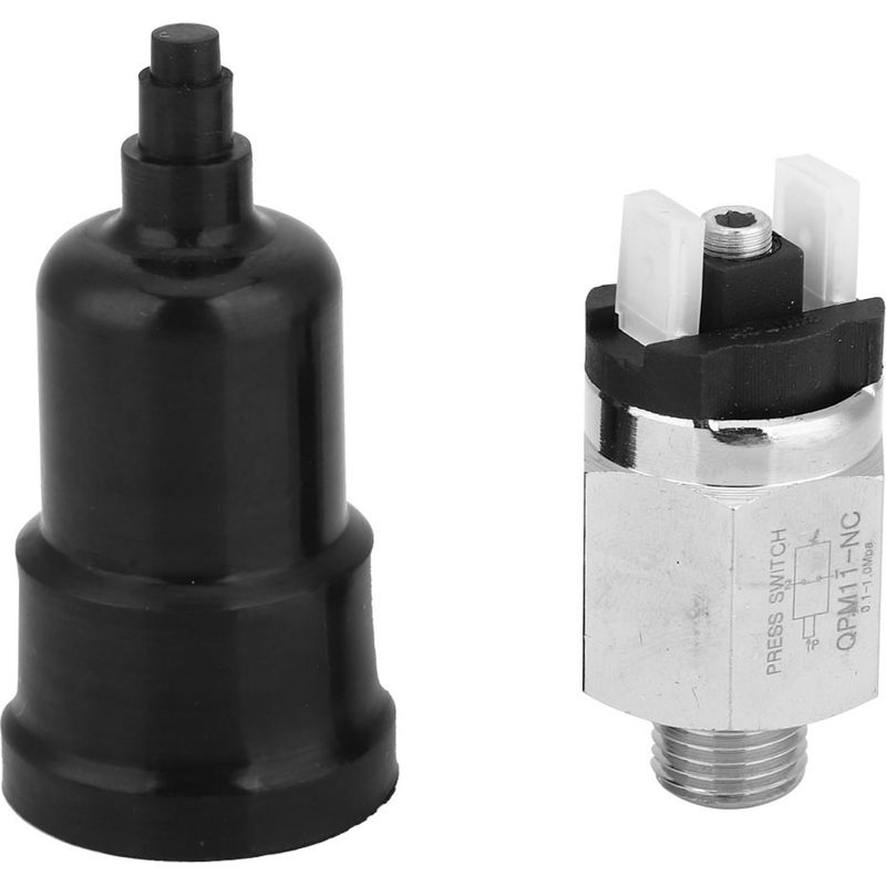 Einstellbarer, Normalerweise Geschlossener Luftdruckschalter Qpm11-nc G1/4in Ac220v 48vac/dc