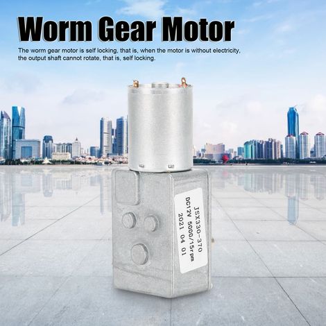 Jsx330-370 Gleichstrommotor, Kompakte Und Robuste Mechanische Konstruktion, 12-v-schneckengetriebe Für Smart-car-antrieb