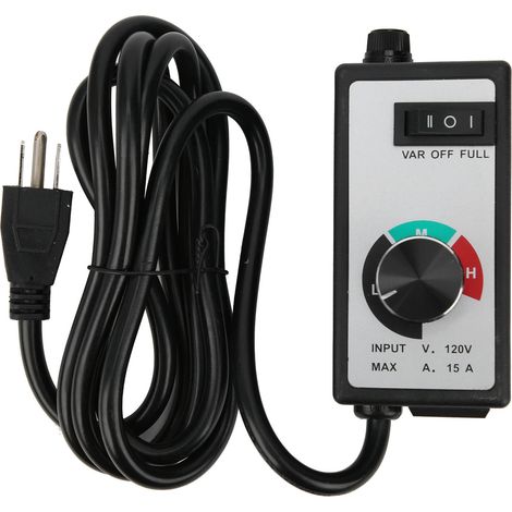 Drehzahlregler Für Lüfter, Elektronischer Drehzahlregler, 120 V, 1500 W, 15 A, Us-stecker, 2 Meter Kabel