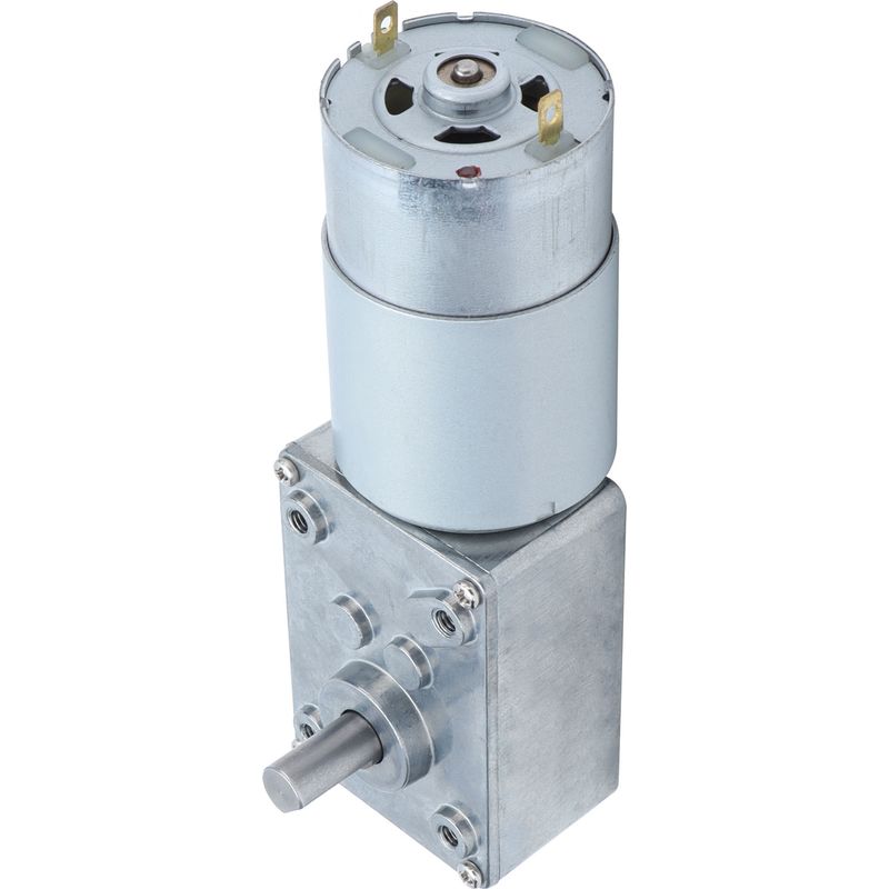 Gleichstrommotor, Beidseitig Kugelgelagert, Stabil, Selbsthemmend, Starker Schutz, Schneckengetriebe Für Haushaltsgeräte, 24 V Dc, 27 U/min