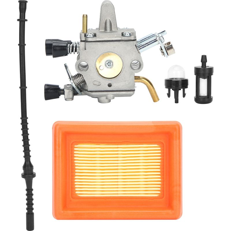 Vergaser, Luftfilter Und Kraftstoffschlauch-baugruppe Als Ersatz Für Stihl Rasenmäher Fs400, Fs450 Und Fs480