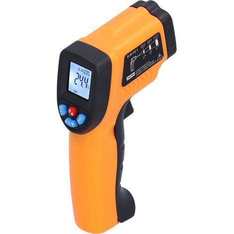 Gm550 Infrarot-thermometer, Tragbares Temperaturmessgerät, Berührungsloses Digitales Thermometer (orange/gelb)