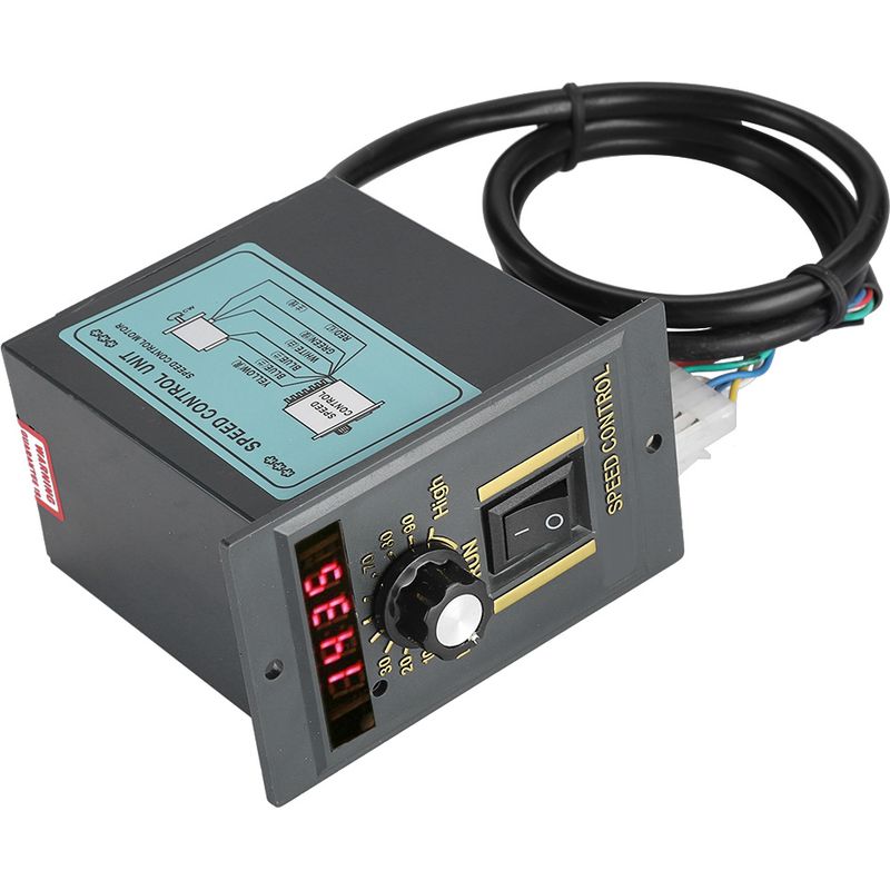 Stufenlos Einstellbarer Digitaler Motordrehzahlregler Ac 220 V 50 Hz 15-400 W 0-1450 U/min (15 W)