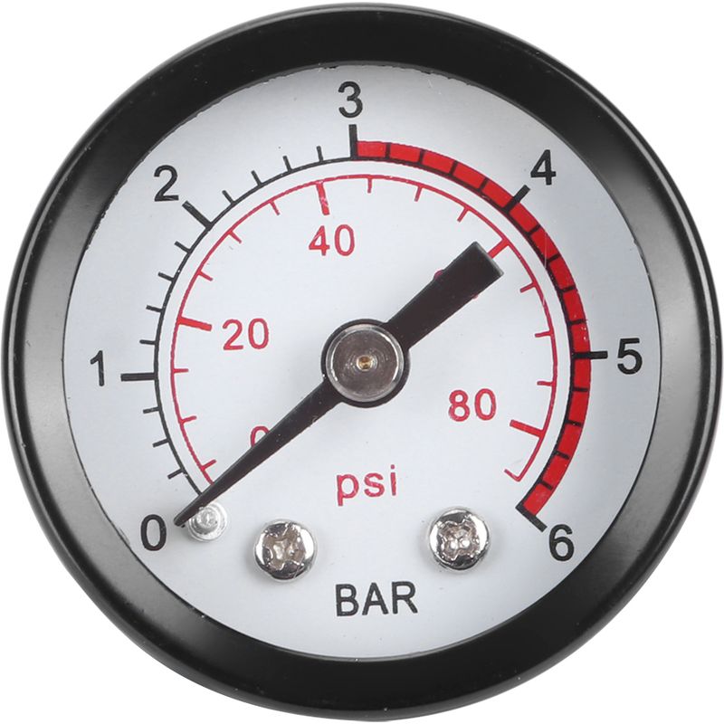 Ersatz-manometer 0-6 Bar / 0-80 Psi Für Sprühdüsen Aus Edelstahl
