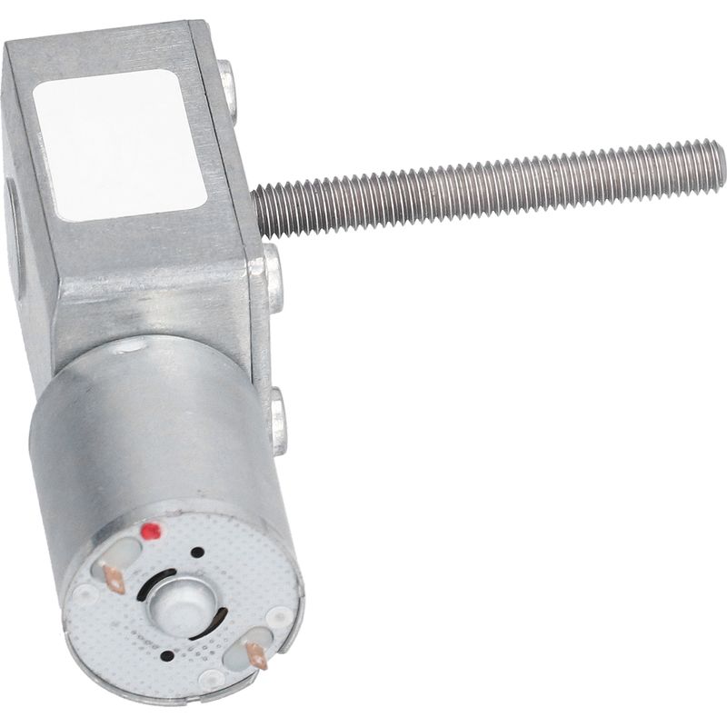 Selbsthemmender Schneckengetriebemotor Mit M6-gewinde, 50 Mm Wellenlänge, Jgy-370dc12v, 66 U/min