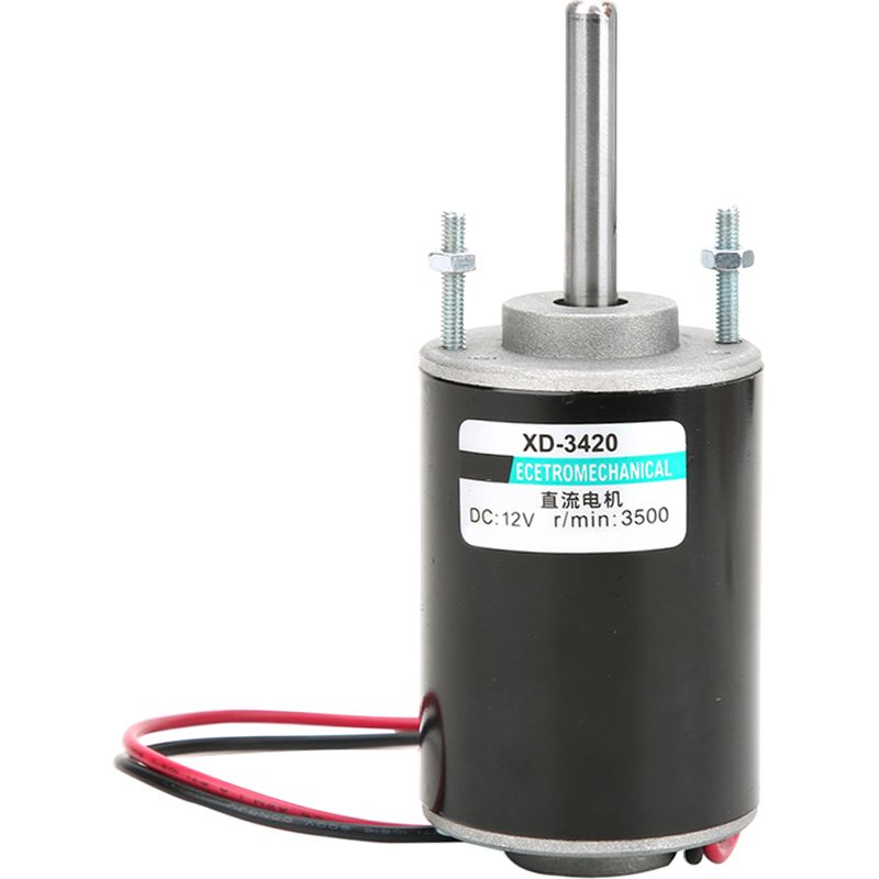 30-w-gleichstrom-elektromotor Mit Permanentmagnet, Hohe Drehzahl Im Uhrzeigersinn/gegen Den Uhrzeigersinn (12 V, 3500 U/min)