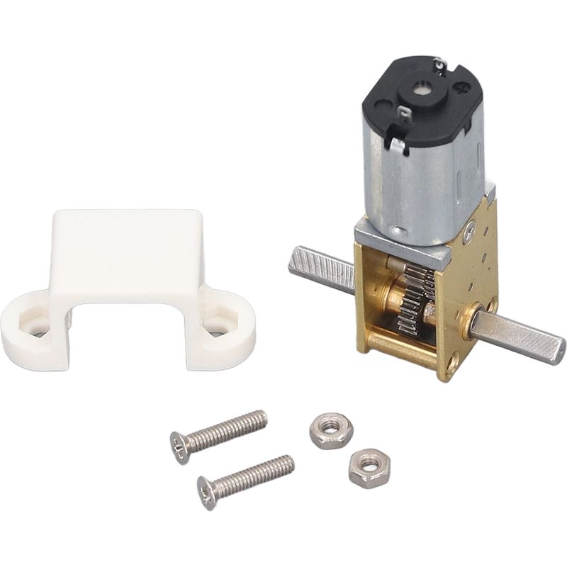 Dc6v 63 U/min Getriebemotor, 1218 N20 Drehzahlreduzierung, Doppeltorsionswelle, Schneckengetriebe Für Autos, Öfen, Waschmaschinen