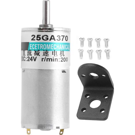 Gleichstrom-getriebemotor, Niedrige Drehzahl, Im Uhrzeigersinn/gegen Den Uhrzeigersinn, Permanentmagnetlagerung, 24 V Xd25ga370 (200 U/min), Sportsteuerung