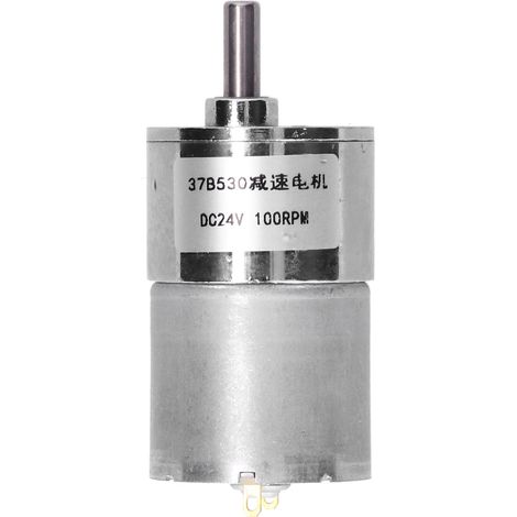 Gleichstrom-getriebemotor, Drehzahlreduzierung, Automatisierungsanlagen, Industriebedarf, 24 V, 100 U/min, 37b530