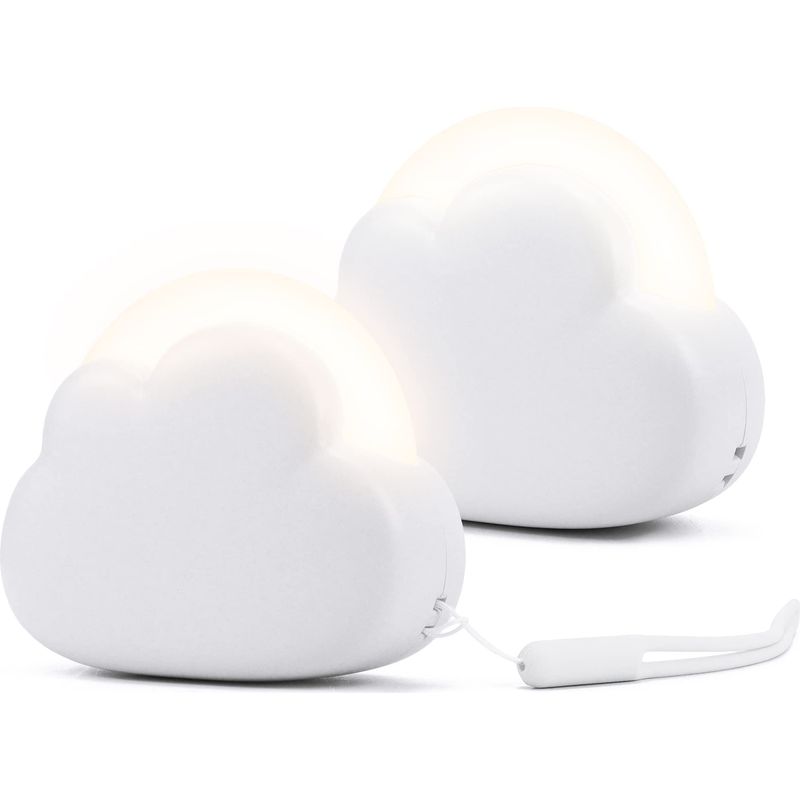 Nachtlicht – Nachttischlampe – Tragbares Nachtlicht – Led-lampe – 1200-mah-akku – 2 Leuchtmodi – Uv-frei – Schnellladefunktion
