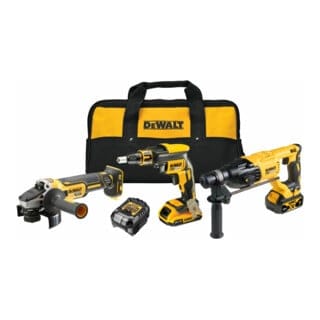 Dewalt - Akku-Kombopack DCK308DM, 18 Volt: DCF620, DCH133, DCG405, 1x 2,0/4,0 Ah und Ladegerät