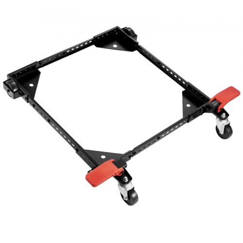Vevor Mobiler Ständer, Trägt Bis Zu 500 Lbs, Lässt Sich Flexibel Von 12 X 12 Zoll Auf 36 X 36 Zoll Erweitern, Robuste Mobile Basis Mit Rollen, Ideal Für Holzbearbeitungsgeräte, Bandsägen Und Maschinen