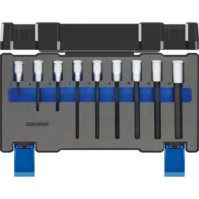 Gedore - Schraubendreher-Satz 1/2' 9-teilig in 19-009, 3014444