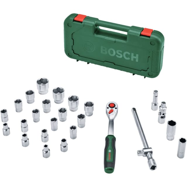 Werkzeug - 1/2"-Ratschen-Set 25-tlg. 1600A02Z9F - Bosch