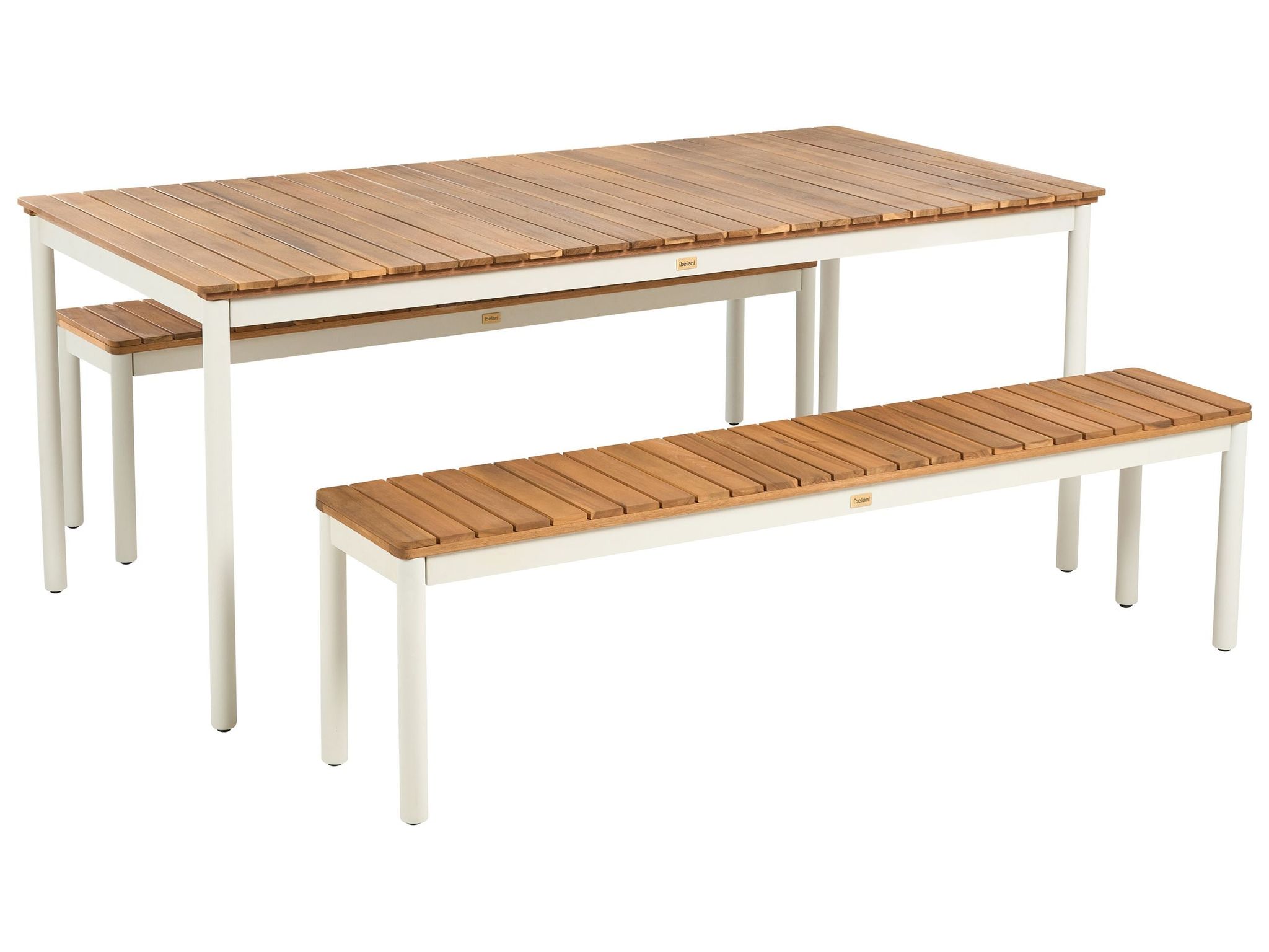 Gartenmöbel Set Mit Bänken 6-sitzer Corricella Braun Akazienholz