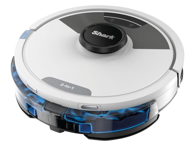 Shark Matrix Plus 2-in-1 Staubsauger- und Wischroboter, automatische Entleerung, LiDAR Kartierung und CleanEdge Technologie, für Teppiche, Böden und