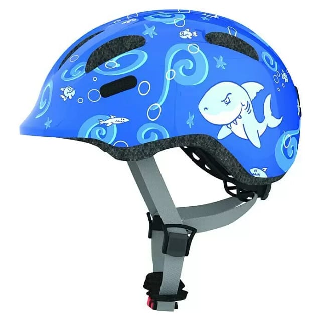 Fahrradhelm Kinder Kids Pro Größe s blue sharky - Abus