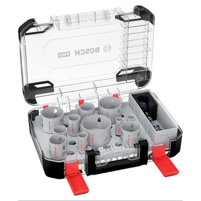 Pro Multi Material pc Plus Lochsägen-Set, 20, 64, 76 mm, 14-tlg. - Bosch