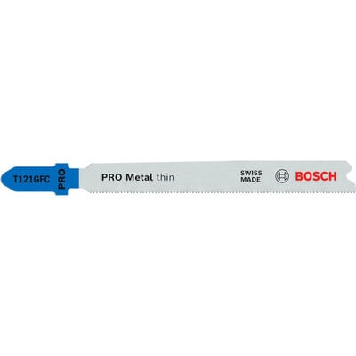 Pro Metal thin T121GFC Stichsägeblatt, 92 mm, 3 Stück - Bosch