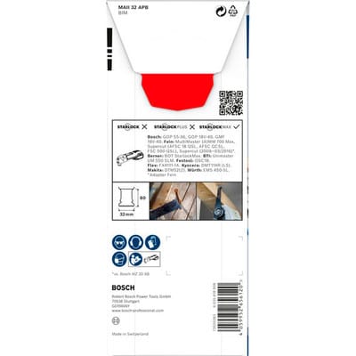 Pro maii 32 apb Blatt für Multifunktionswerkzeuge, 32 x 80 mm