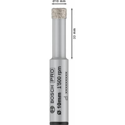 Pro Ceramic dry Bohrer, 10 x 33 x 13 mm