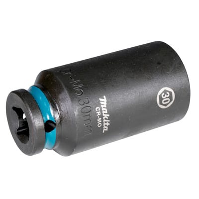 E-16542 Steckschlüssel 1/2" SW30 Impact Black lang - Makita