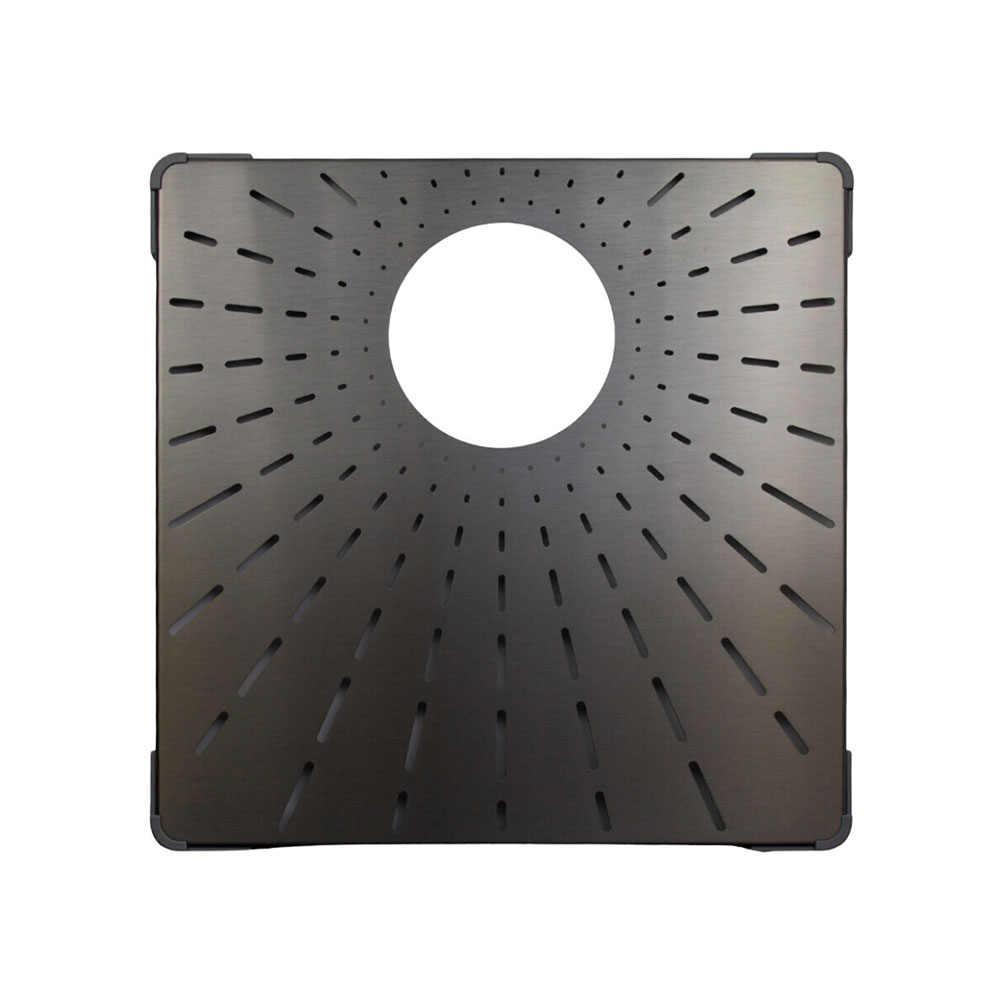 Caressi Bodengitter Für "small Rim/mx" Cabrsr40gm. Gun Metal (pvd)