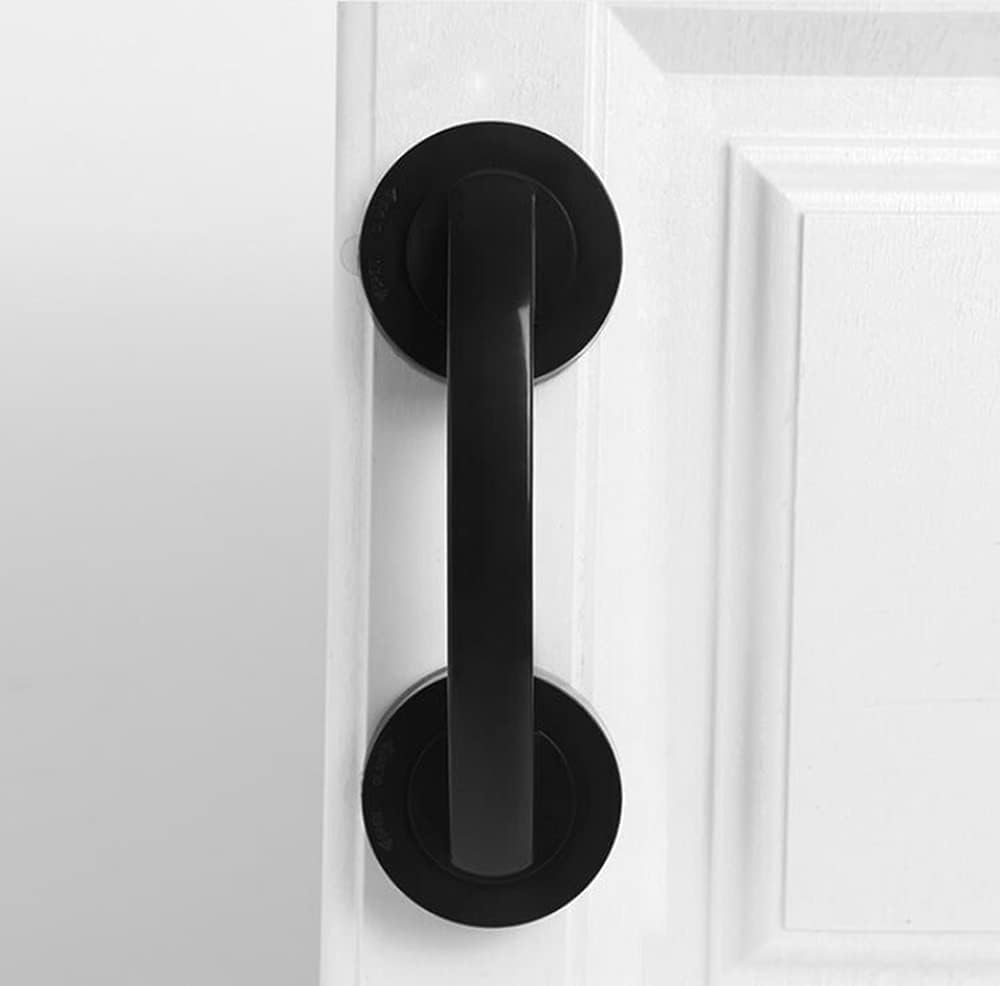 Griffe Für Große Glastüren Und Fenster, Griffe Für Badezimmer-schiebetüren, Möbelgriffe, Griffe Ohne Löcher (schwarz)