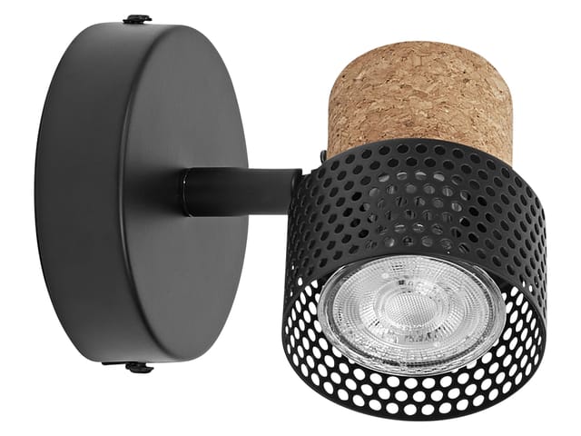 Ledvance - LED-Wandleuchte, 4058075828667, GU10, 3,4W, 230lm, 2700K, schwarz