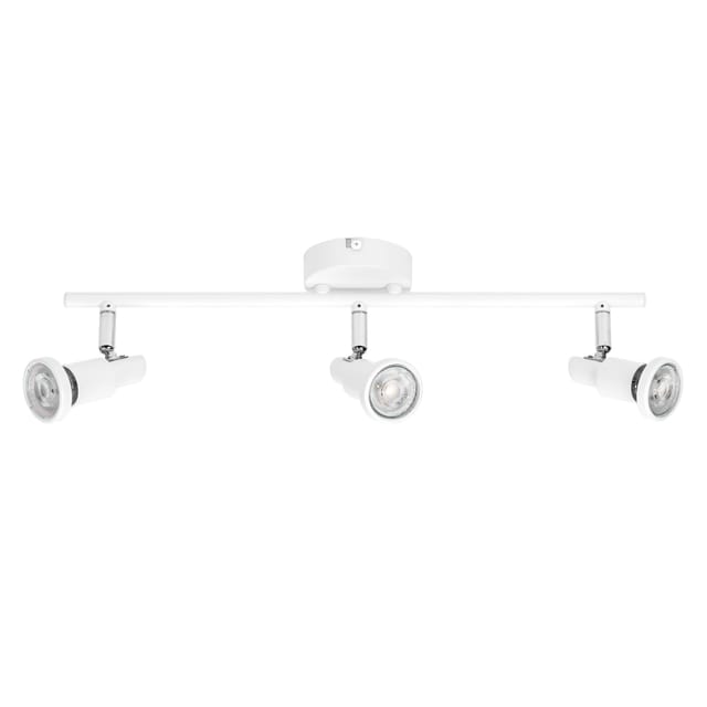 Ledvance - led spot GU10 3 x 3,4W, 690lm, weiß, 2.700K Farbtemperatur, warmweiße Lichtfarbe, zeitloses Design, austauschbare LED-Lampe, ideal für