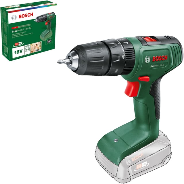 Akku-Schlagbohrmaschine EasyImpact 18V-40, 1 x Akku pba 18V 2.0Ah, Tragekoffer