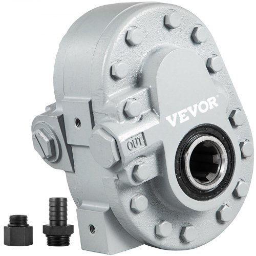 Vevor Hydraulikpumpe 16,6 gpm Hydraulikmotor 540 U/min Holzspalter 2500 psi Hydraulikspalter sae 12 Auslassanschluss Hydraulikpumpe für Holzspalter