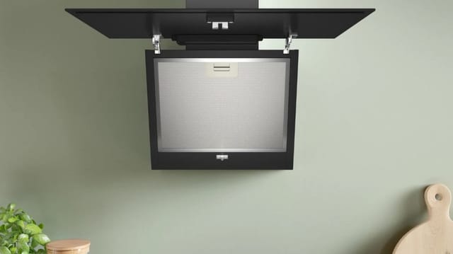 Bosch - Dunstabzugshaube Kopffreihaube Glas schwarz 60cm DWK65DK6K