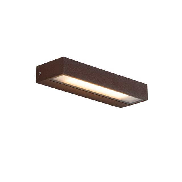 Moderne Wandleuchte rostbraun inkl. led IP65 - Hannah