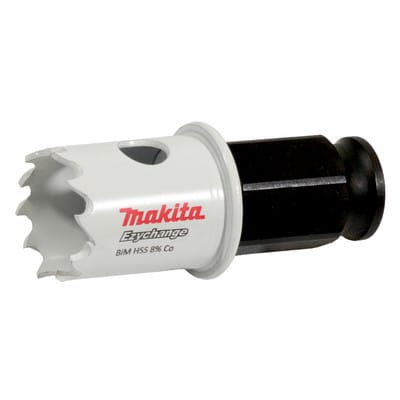 Lochsäge ezychange BiM ø 22 mm, für dünne Bleche, mit Gegendruckfeder - Makita