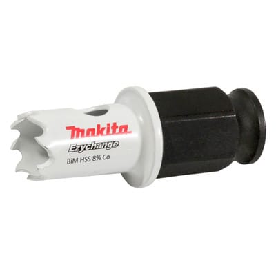 Makita Lochsäge EZYCHANGE BiM Ø 16 mm, für dünne Bleche, mit Gegendruckfeder