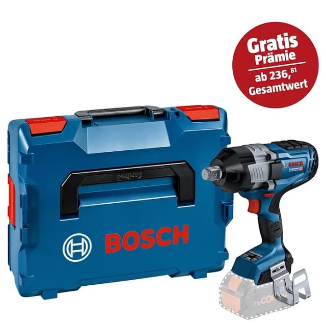 Bosch Professional - Bosch Akku-Drehschlagschrauber gds 18V-1600 hc, 3/4', ohne Akku und Ladegerät in l-boxx
