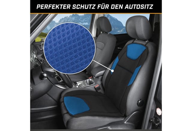 Walser - pkw Sitzauflage Norris blau-schwarz