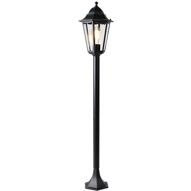 Smarte Stand-Außenlaterne schwarz 120 cm inkl. WLAN ST64 - New Orleans