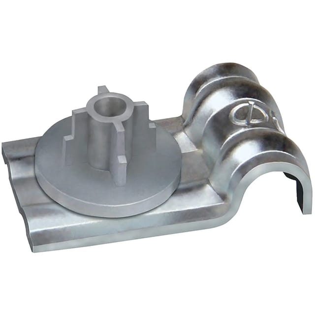 Celo - Metallclip PFT6 einfach Rohrschellen, Kabelschellen feuerbeständig, Stahl verzinkt - 100 Stück